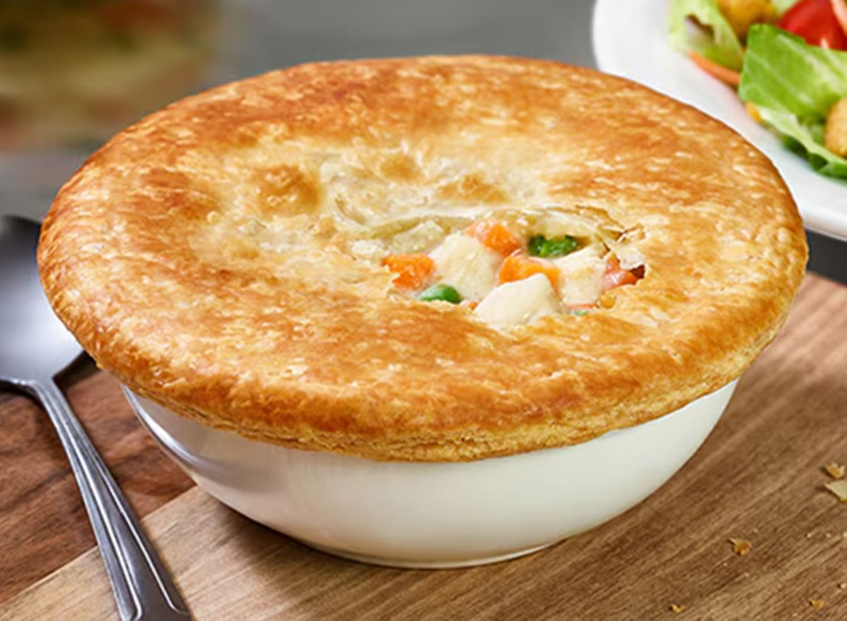 Five Restaurant Chains Where Diners Find America's Best Chicken Pot Pie